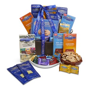 Alder Creek Gift Baskets Ghirardelli Corporate Chocolate Gift Basket - 1 of 3