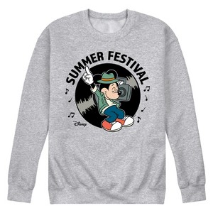 Men's - Disney - Mickey & Friends Graphic Fleece Sweatshirt - 1 of 4
