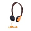 HamiltonBuhl® Galaxy™ Econo-Line of Sack-O-Phones with 5 Orange Personal-Sized Headphones, Starfish Jackbox and Carry Bag - 2 of 3