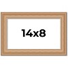 PosterPalooza | Photo Size Weathered Yellow Picture Frame - UV Acrylic, Foam Board Backing, Hanging Hardware - 2 of 4