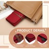 Unique Bargains Felt Soft Portable Storage Scratch-Resistant Eyeglasses Bag 3 Pcs - 3 of 4