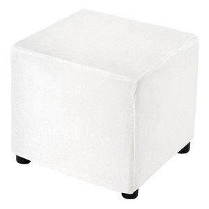 Unique Bargains Elastic Living Room Bedroom Square Foot Stool Cover - 1 of 4