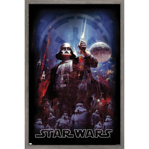 Trends International Star Wars: Empire Strikes Back - Empire Illustration Framed Wall Poster Prints - image 1 of 4