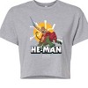 Women's - Masters of the Universe - He-Man Charging Cropped Graphic T-Shirt - 2 of 4