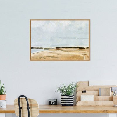 Sylvie Maple Framed Coastal Landscape Canvas Print, 23 x 16 Inches