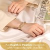 Pure Copper Bracelet for Women, with Neodymium Magnets, 99.99% Tricolor Braided - 2 of 4