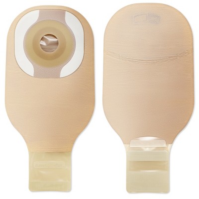 Premier Ostomy Pouch Drainable 3/4 Inch Stoma 12"L 1pc System Beige 8990, 5 Ct