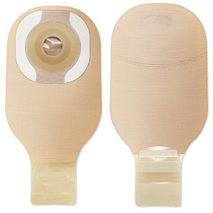 Premier Ostomy Pouch Drainable 3/4 Inch Stoma 12"L 1pc System Beige 8990, 5 Ct - 1 of 3