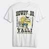 Seven Times Six SpongeBob Squarepants Shirt Mens Howdy Do Best Of The West Graphic Tee White - 4 of 4