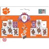 MasterPieces Officially Licensed NCAA Clemson Tigers 2-Pack Playing cards & Dice set for Adults - 4 of 4