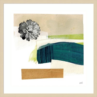 Day Beach I Abstract Expressionism Framed Wall Art Print