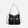 MKF Collection Harper Vegan Color Block Leather Women’s Shoulder Hobo Bag by Mia K - 2 of 4