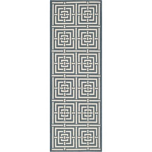Courtyard CY6937 UV & Stain Resistant Non-Shedding Power Loomed Indoor/Outdoor Rugs - Safavieh - 1 of 4