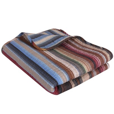 Greenland Home Fashion Durango Accessory High Quality Throw Quilted - 50"x60" in Multicolor