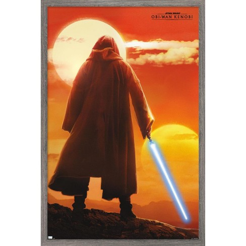 Trends International Star Wars: Obi-Wan Kenobi - Two Suns Framed Wall Poster Prints - image 1 of 4