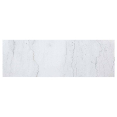 Toby Rectangular Black and White Marble Top Counter Height Table
