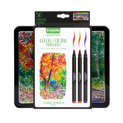 Crayola 50ct Signature Color &#38; Detail Markers Set