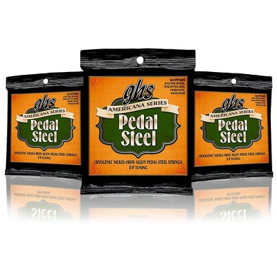 GHS Americana Pedal Steel Strings E9 Tuning (13-36) - 3 Pack