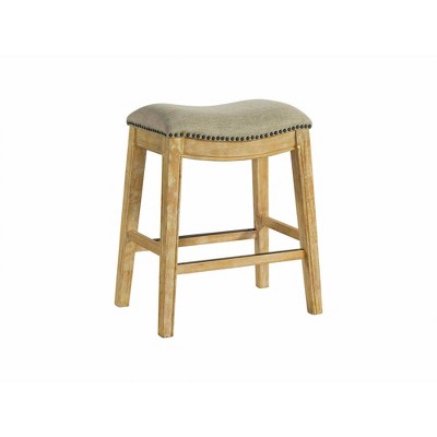 24" Fern Counter Height Barstool Natural - Picket House Furnishings