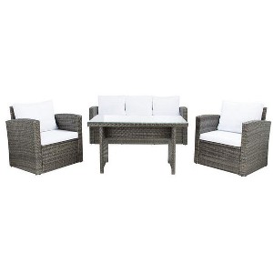 Nyra Dining Set - Indoor/Outdoor - PAT7700 - Safavieh - 1 of 4