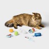 Stocking Cat Ball Plush Gift Toy Set - 9pk - Wondershop™ - 2 of 3