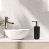 Unique Bargains Classic Vertical Lines Soap Pump Dispenser for Bathroom 350ml 1 Pc - 2 of 4