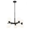 Z-Lite Artemis 10 - Light Chandelier in  Matte Black - image 3 of 4