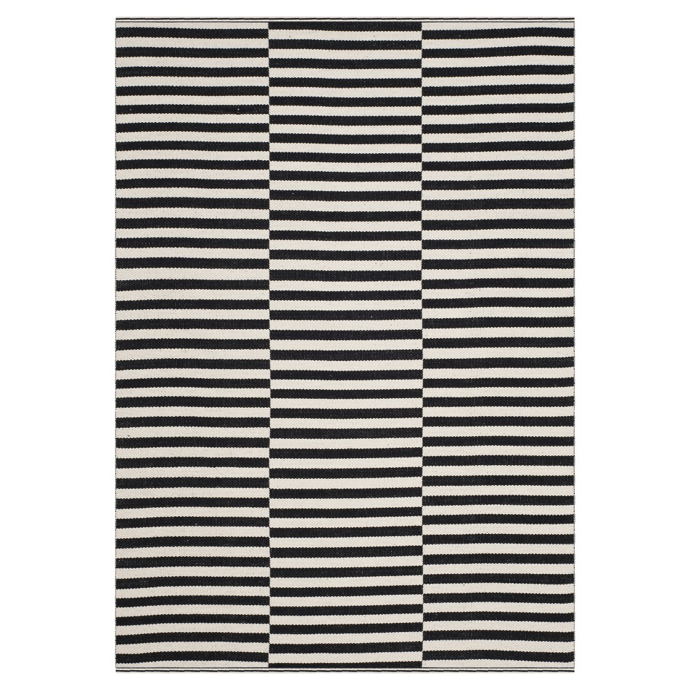 Juliette Flatweave Area Rug - Ivory/Black (5'x7') - Safavieh