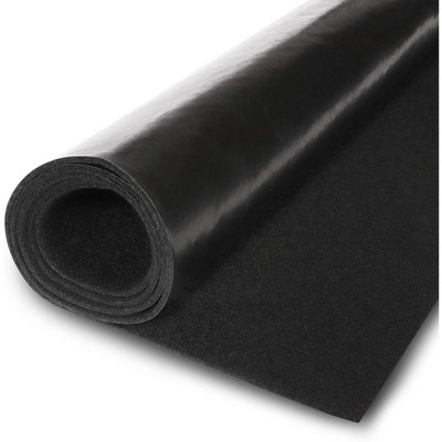 Farmlyn Creek Kitchen Cabinet Under The Sink Foam Mat, Waterproof Shelf Liner, Black, 36 x 24 In