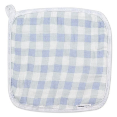 blue painted buffalo check