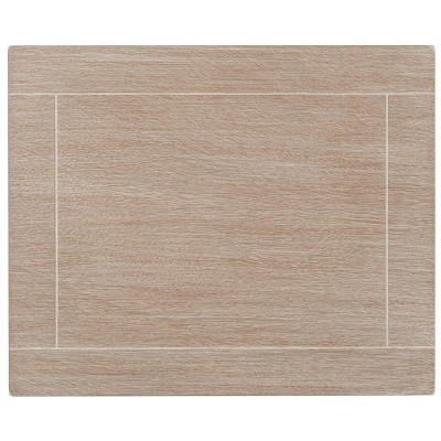 Beige Transitional Storage Side Table with Woven Baskets