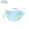Unique Bargains Rice Strainer Washing Bowl Filter Strainer Basket Colanders for Cleaning Vegetable - 2 of 4