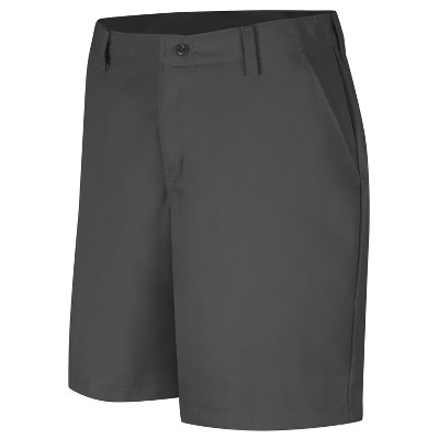 Red Kap Women's Plain Front Shorts, Charcoal - 06 : Target