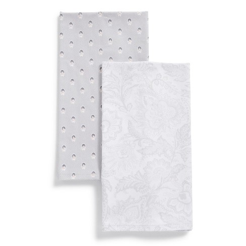Vera Bradley Women's Cotton Dish Towel Set Of 2 Java Lace : Target