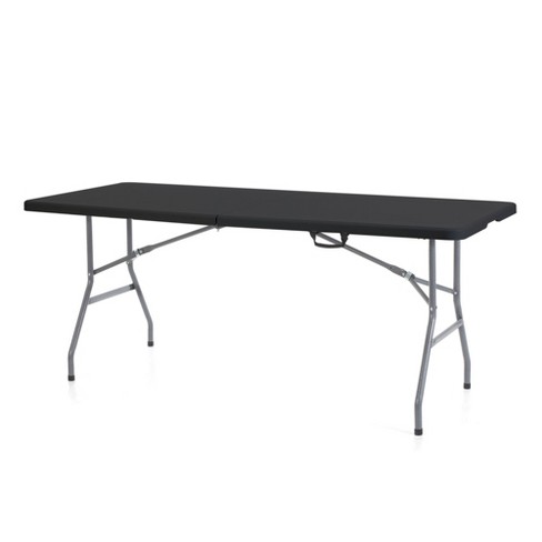 6 ft. Resin Multipurpose Table with Folding Legs