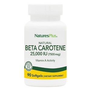 Natural Beta Carotene by Nature's Plus  -  90 Softgel - 1 of 2