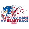 Men's Sonic the Hedgehog You Make My Heart Race T-Shirt - 2 of 4