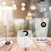 Big Dot of Happiness Hello New Year - NYE Party Paper Beverage Markers for Glasses - Drink Tags - Set of 24 - 2 of 4