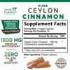Pure Cinnamon Capsules, True Sri Lanka Certified Organic Ceylon Cinnamon Pills - 120 Capsules;180 capsules - 2 of 4