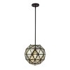 Henlin 13.5" Pendant - PND4107 - Bronze - Safavieh - 2 of 4