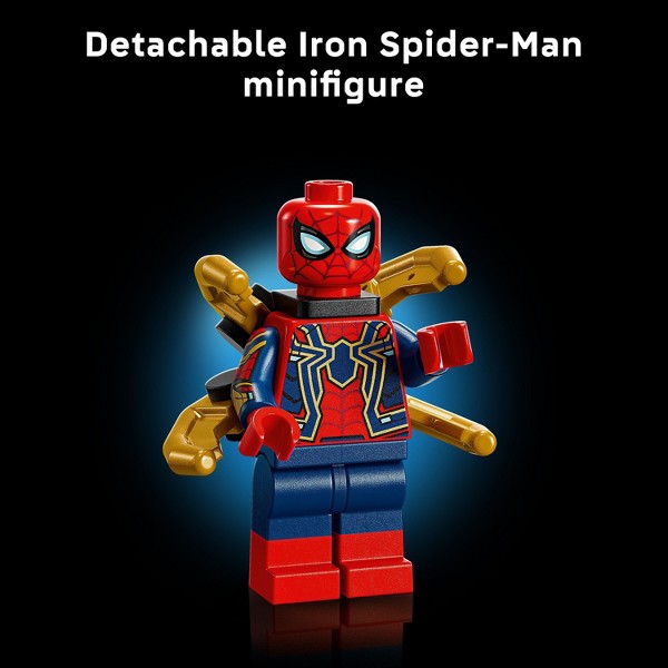 LEGO Marvel Busto de Iron Spider-Man Kit de Construcción para Adultos 76326 5