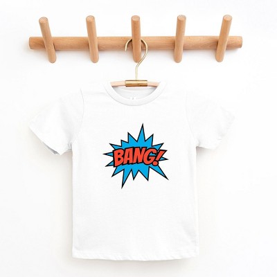 The Juniper Shop Comic Bang Toddler Short Sleeve Tee