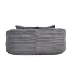PAGED Modern Chenille Bean Bag Chair with High Back, Loveseat Sofa for Adults and Kids, Comfy Chair for Living Room, Bedroom - 3 of 4