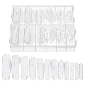 Unique Bargains Scale Faux Crystal Extension Fake Nails 120 Pcs - 1 of 4