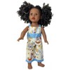 Doll Clothes Superstore Rocking Horse Print Overalls Fit 18 Inch Girl Dolls Like Our Generation American Girl My Life Dolls - 3 of 4
