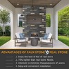 High-Density Polyurethane Faux Stone Siding Panels for Interior Exterior Decor Covering Rock Panel PU Stone - 4 of 4