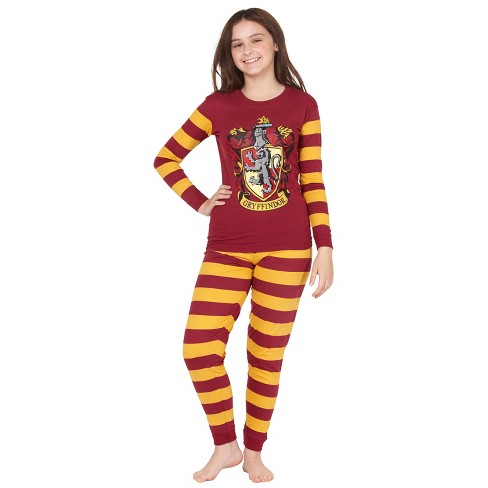 Intimo Harry Potter Kids All Houses Crest Pajamas (gryffindor, 14) Red :  Target