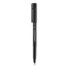 uniball ONYX Roller Ball Pen, Stick, Extra-Fine 0.5 mm, Black Ink, Black Barrel, Dozen - image 4 of 4