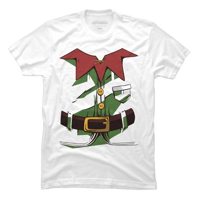 Men's Design By Humans Papa Elf Christmas Shirt Papa Elf Shirt for Men Papa Elf By rasok T-Shirt