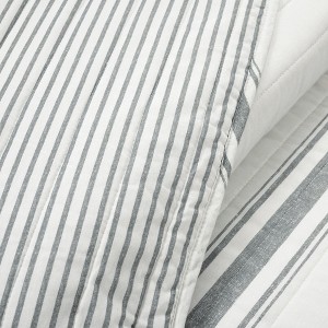 Homestead Stripe Reversible Quilt Bedding Set - 1 of 4
